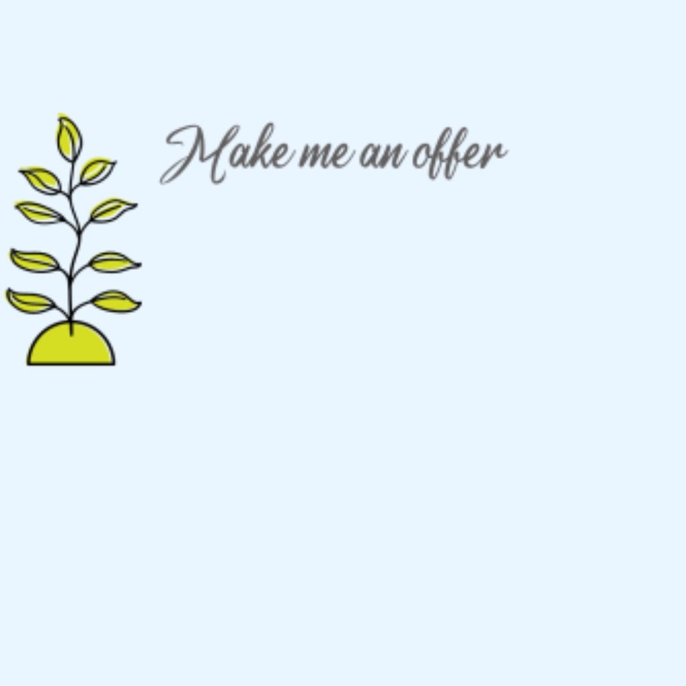 Reasonable offers accepted